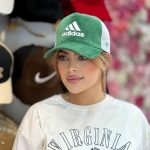 کلاه بیسبالی 47 مخمل آدیداس سبز زارا
