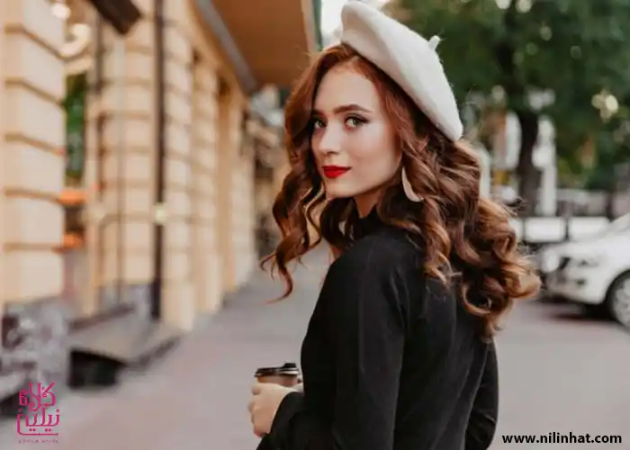 کلاه زنانه برای مو فر