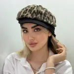 کلاه هشت ترک پلنگی بالنسیاگا