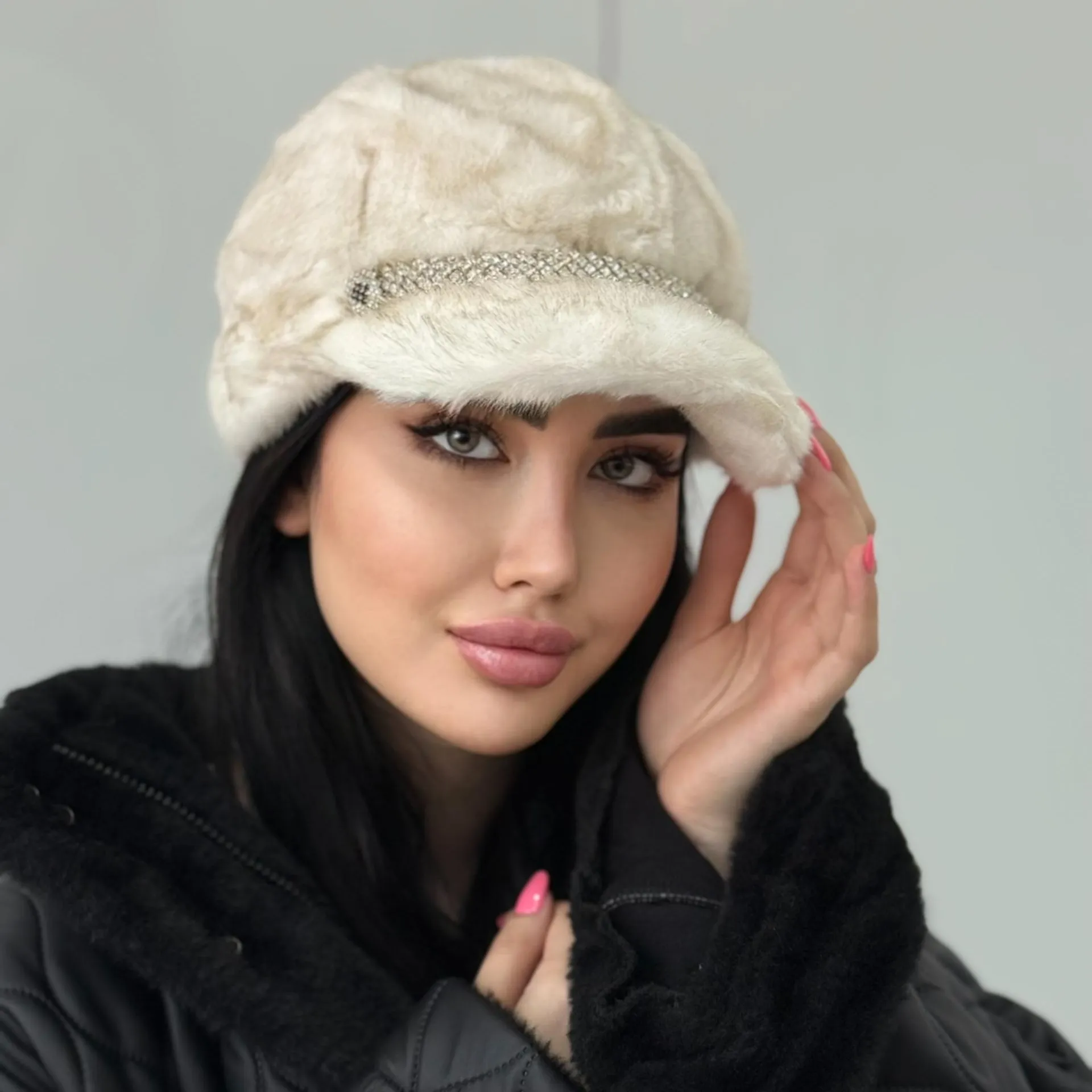 کلاه کاپیتانی خز زنجیردار (3) قیمت کلاه کاپیتانی خز زنجیردار